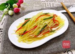 醋熘土豆丝的做法图解10