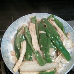 青椒炒山药的做法[图]