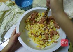 猪肉玉米馄饨的做法图解4