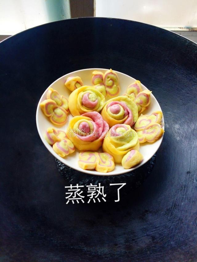 蒸熟了，开吃吧?。