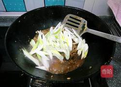 大葱爆牛肉的做法图解6