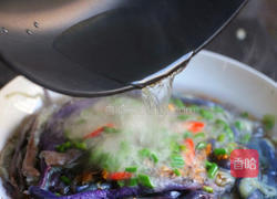 蒜蓉拌茄子的做法图解6