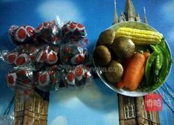 五彩咸蛋糯米的做法图解2