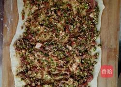 青蒜猪肉水煎包的做法图解5