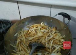 肉丝炒杏鲍菇的做法图解8