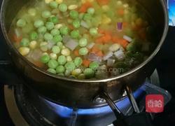 彩虹炒饭的做法图解6