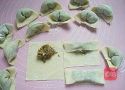 煎饺(胡萝卜芹菜猪肉馅)的做法图解12