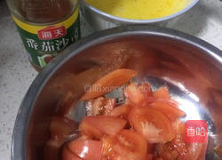 鸡蛋柿子手擀面。的做法图解7