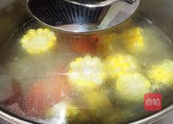玉米红萝卜淮山排骨汤的做法图解5