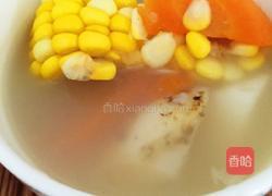 玉米红萝卜淮山排骨汤的做法图解7