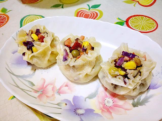营养美味的烧麦就做好了