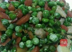 肉丁炒豌豆的做法图解9