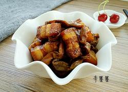 红烧肉炖干豆角