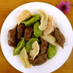 彩色饺子的做法[图]