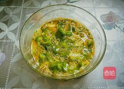 苦瓜煎蛋的做法图解7