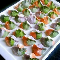 彩虹水饺的做法[图]
