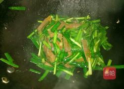 韭菜炒猪肝的做法图解9
