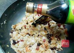 腊味炒糯米饭的做法图解8