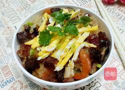 腊味炒糯米饭的做法图解9