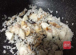 香菇芋头米饭的做法图解3