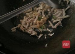 豆芽炒肉丝的做法图解4