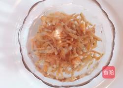 蒜蓉虾米炒芥菜头的做法图解4