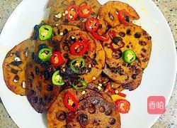 豆豉炒藕片的做法图解7