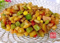 五彩炒疙瘩的做法图解24