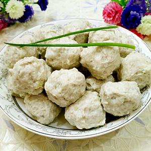 自制鱼丸子