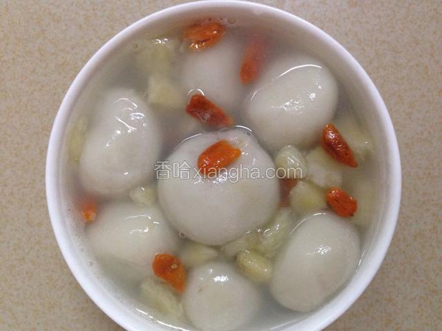 香蕉汤圆