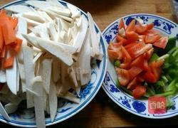 双椒杏鲍菇的做法图解2