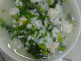 虾仁菠菜粥的做法[图]