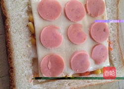 吐司披萨的做法图解4