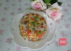 萝卜干香肠炒饭的做法图解10