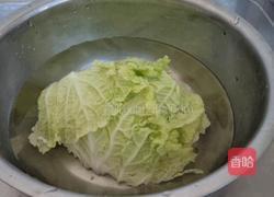 虾皮白菜汤的做法图解2