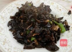 木耳炒肉的做法图解4