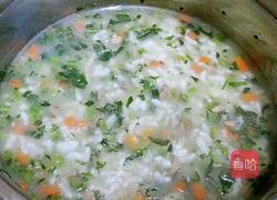 胡萝卜菠菜鸡肝粥的做法图解8