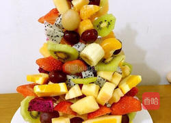 水果圣诞树的做法图解14