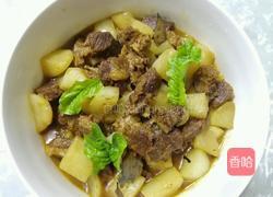 牛肉烧萝卜的做法图解6