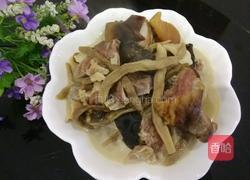 炖腊猪腿的做法图解5