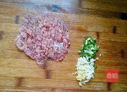 肉沫炝金针的做法图解2