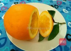 香橙熔岩蒸蛋的做法图解1