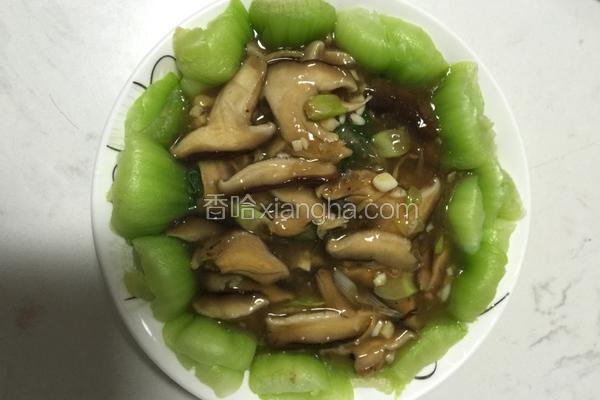 香菇烧油菜