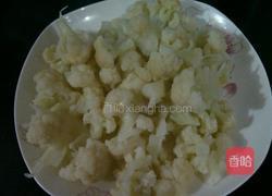 番茄沙司炒菜花的做法图解4