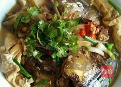 红烧鱼头的做法图解15