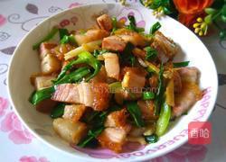 香葱炒脆皮烧肉的做法图解8