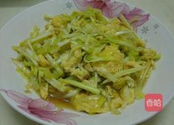 韭黄炒鸡蛋的做法图解6