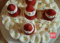 彩虹圣诞蛋糕的做法图解8