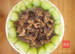 香菇趴油菜的做法图解4