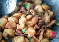 土豆烧肉的做法图解4